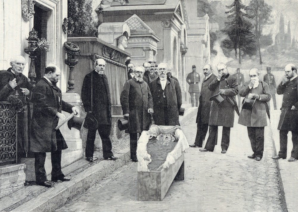 Exhumation of Rossini