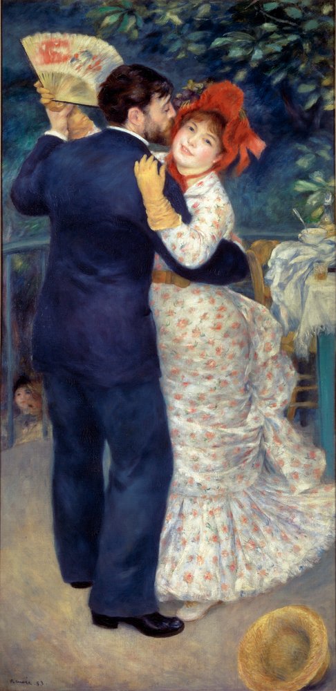 Country Dance by Pierre-Auguste Renoir