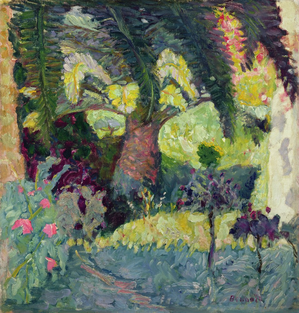 Palm Trees at Le Cannet, 1924 by Pierre Bonnard