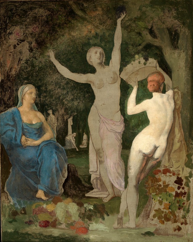 Autumn by Pierre Cécile Puvis de Chavannes