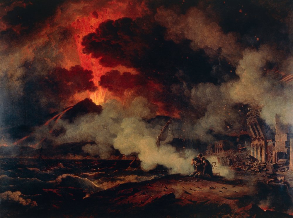 Eruption of Vesuvius by Pierre-Henri de Valenciennes