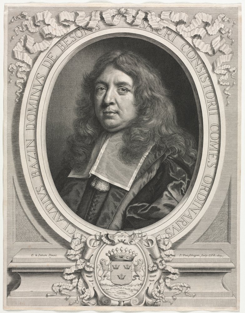 Bazin de Besons, Claude, 1673 by Pierre Louis van Schuppen