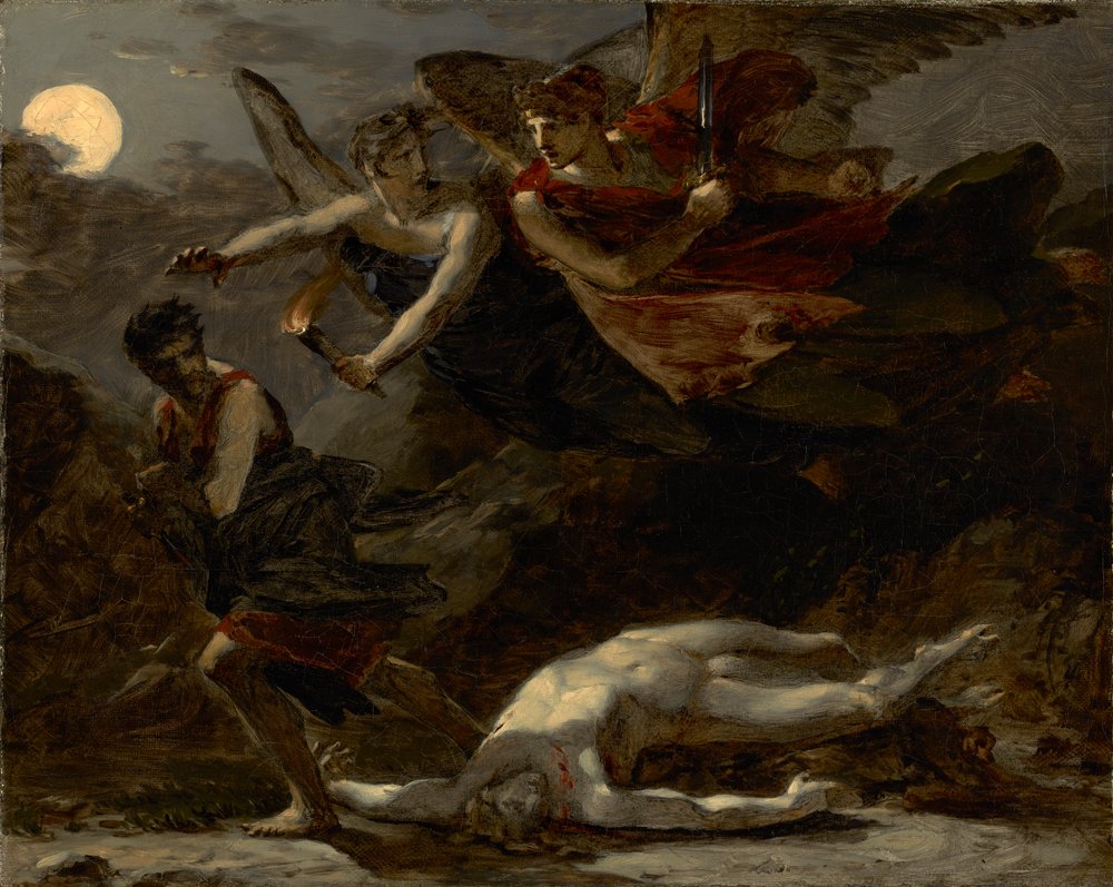 Justice and Divine Vengeance Pursuing Crime, c. 1805-6 by Pierre-Paul Prudhon