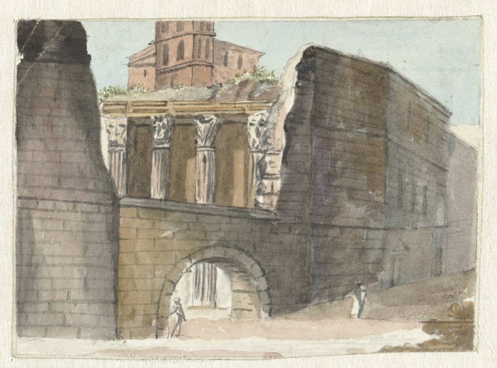 Roman Ruins by Pieter Bartholomeusz. Barbiers