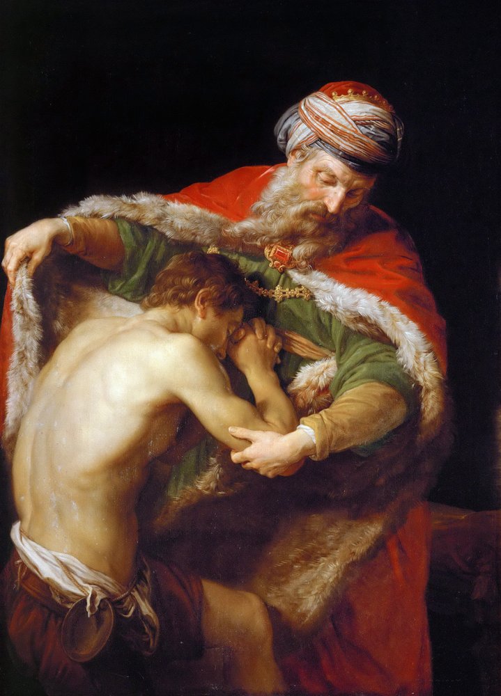 Return of the Prodigal Son, 1773 by Pompeo Girolamo Batoni