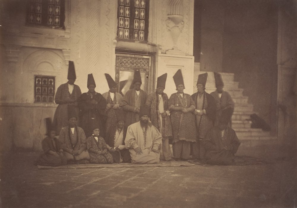 In the Mosque of the Damegan The Eunuchs by Possibly by Luigi Pesce.