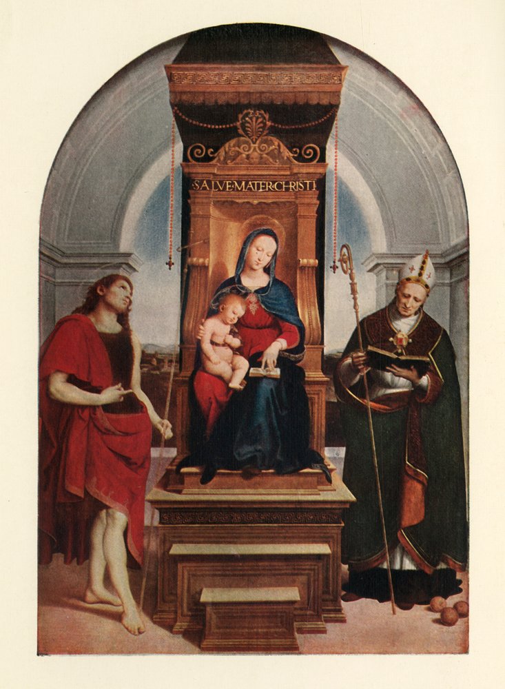 The Ansidei Madonna by Raffaello Sanzio Raphael