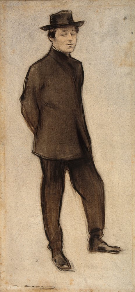 Portrait of Isidre Nonell by Ramon Casas i Carbo