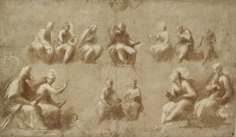 Christ and the Saints in Glory by Raffaello Sanzio Raphael