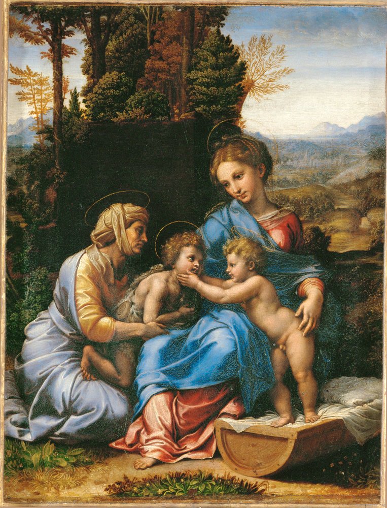 The Holy Family by Raphael (1483-1520)