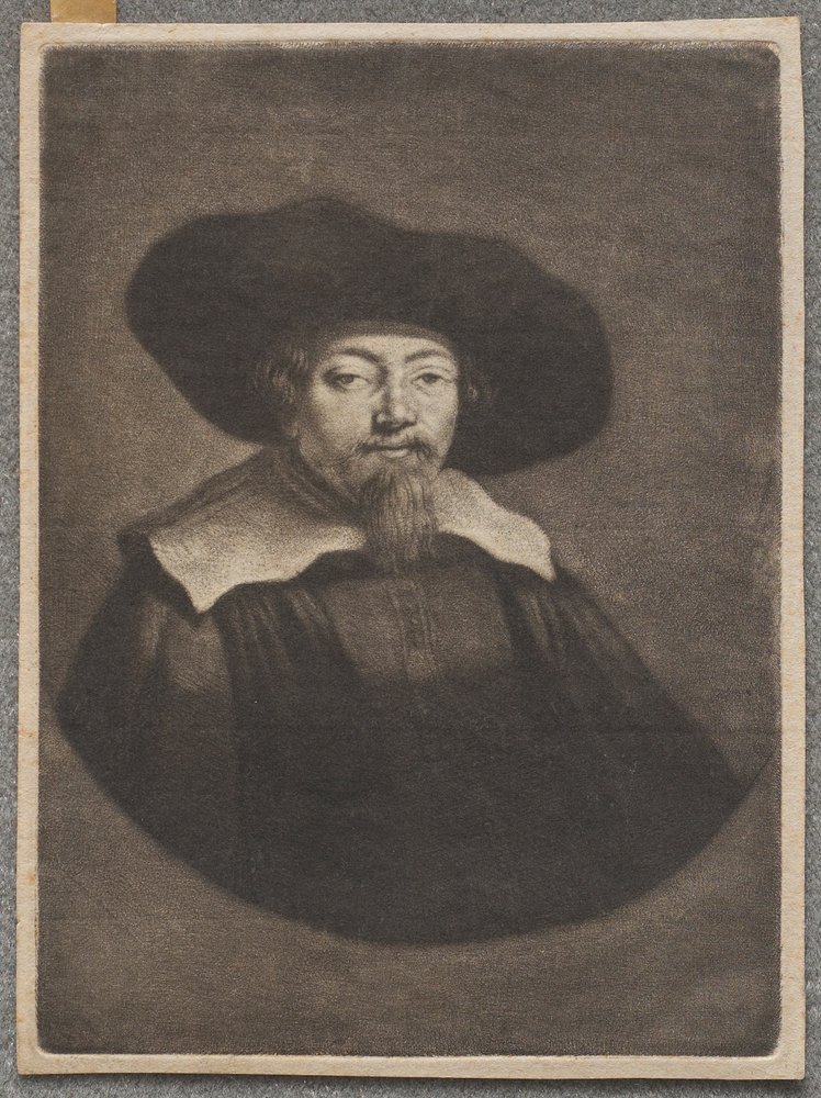 Portrait of Samuel Manasseh Ben Israel by Rembrandt van Rijn