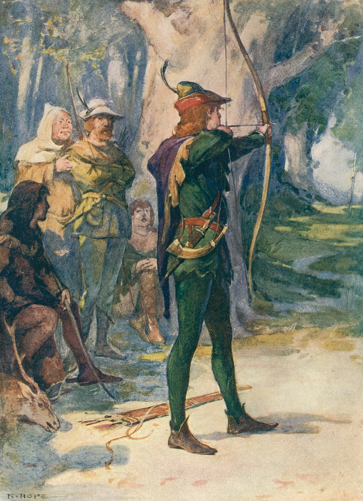 Robin Hood by Robert Hope: Premium art reproduction