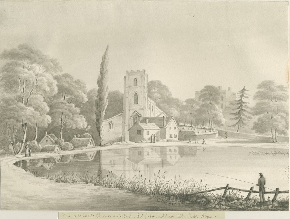 Lichfield - St. Chad's Church by Robert Noyes