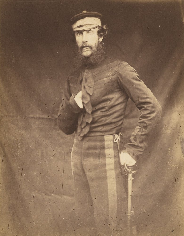 Colonel Harding, Commandant at Balaklava by Roger Fenton