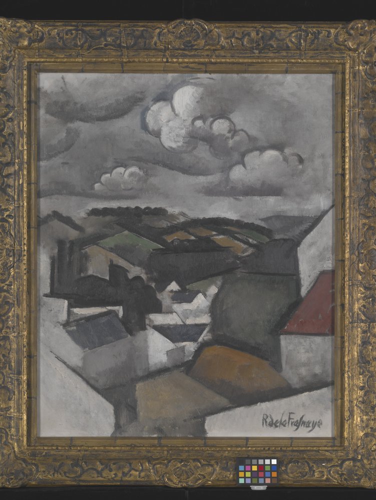 Landscape with a Village, the Hills Beyond Meulan by Roger de La Fresnaye