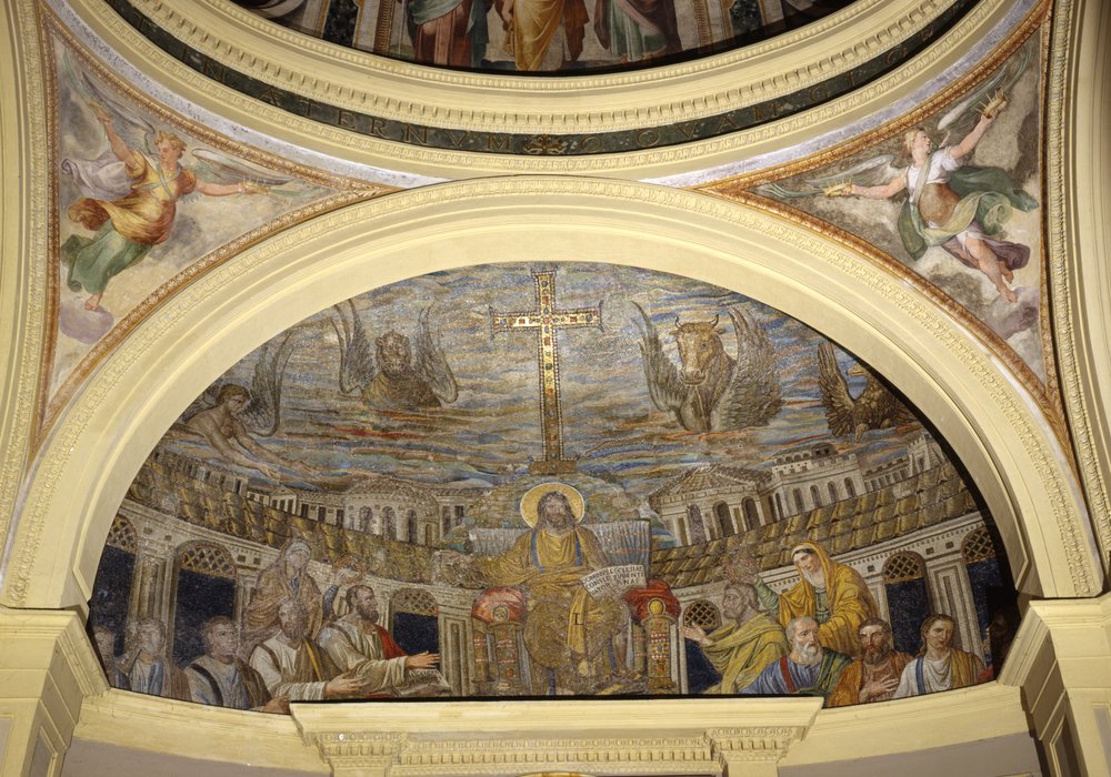 Christ Among the Apostles by Roman: Buy fine art print