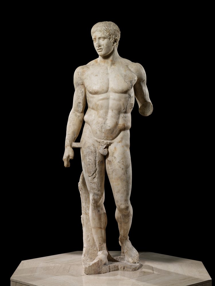 The Doryphoros, 120-50 BC by Roman