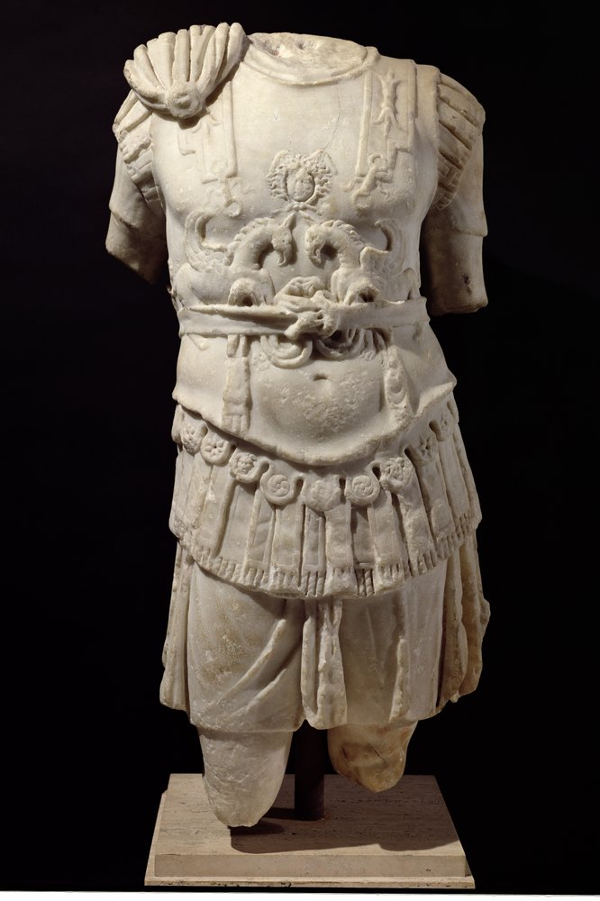 Loricate Torso, Late 2nd Century AD by Roman: Fine art print