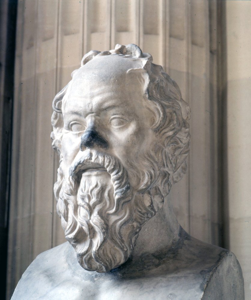 Socrates, Louvre Museum by Roman: Buy fine art print