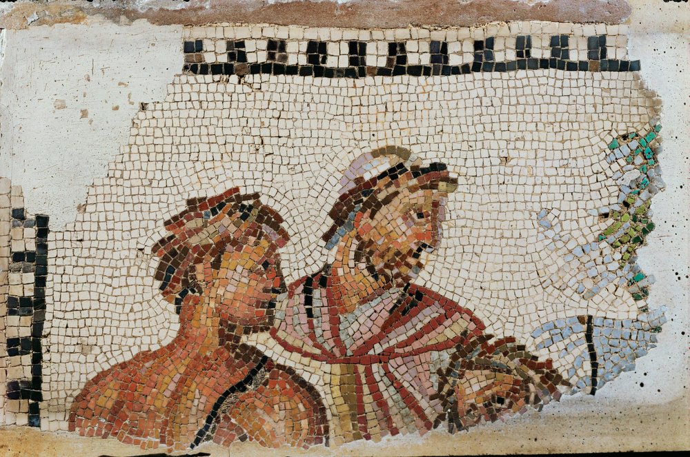 Ulysses and His Son Telemachos by Roman Roman