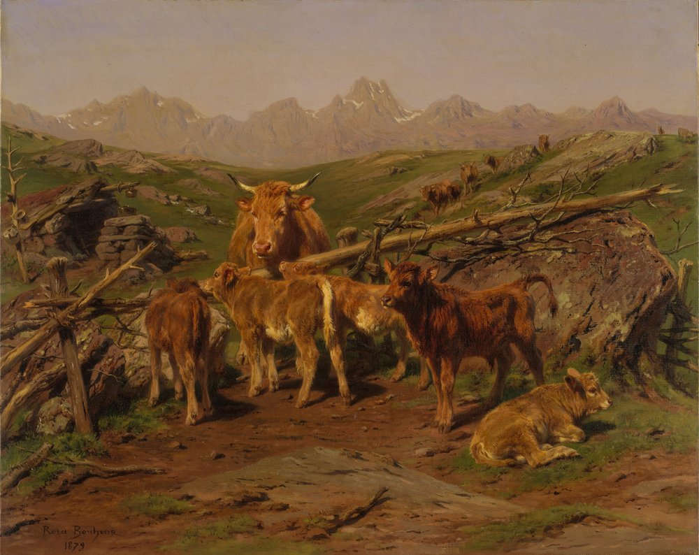 Weaning the Calves, 1879 by Rosa Bonheur