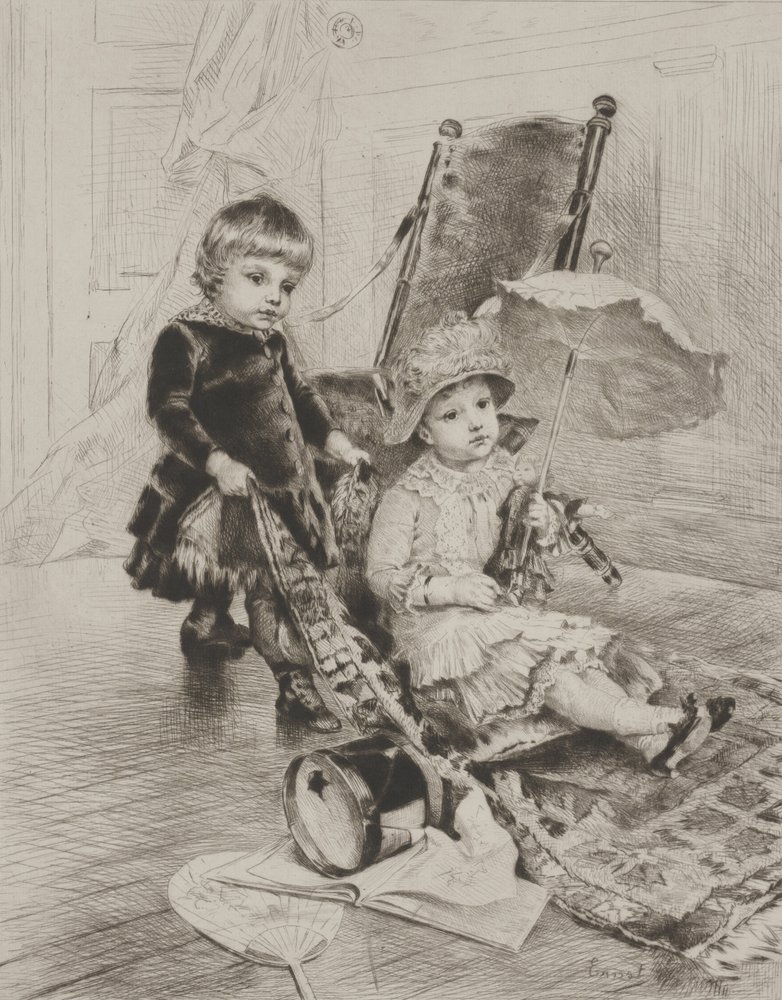 Lady in Her Carriage by Rudolphe Ernst: Buy fine art print
