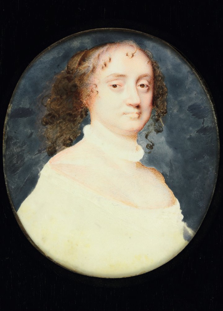 Portrait of a Lady Called Barbara Villiers, Countess Of Suffolk by Samuel Cooper