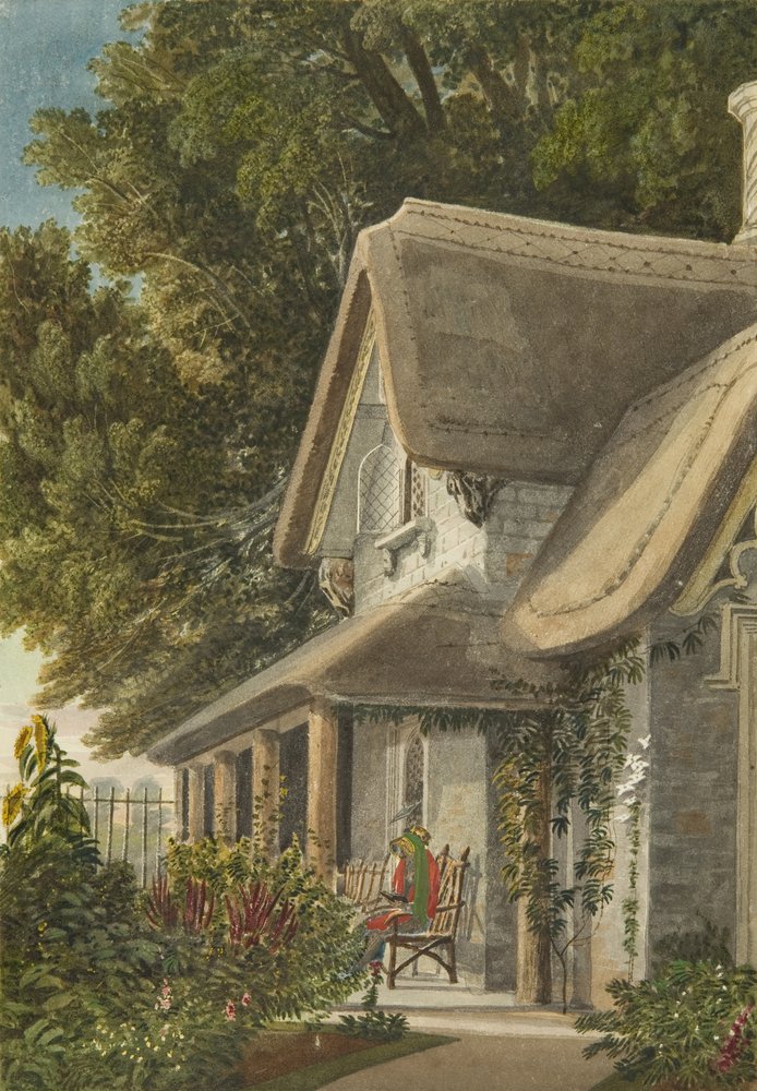 The Lodge at Broomwell House, c. 1824 by Samuel Jackson
