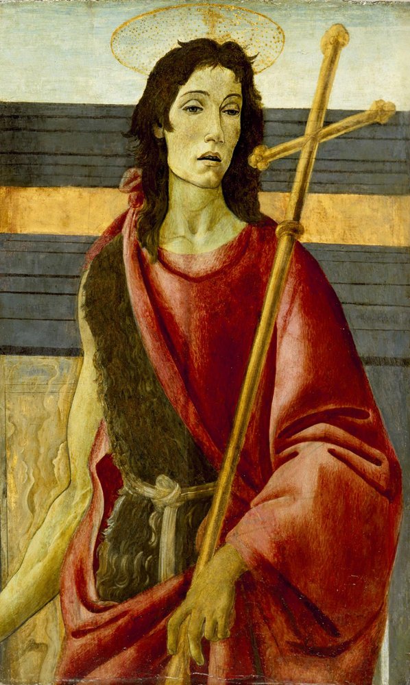St. John the Baptist, c.1485 by Sandro Botticelli