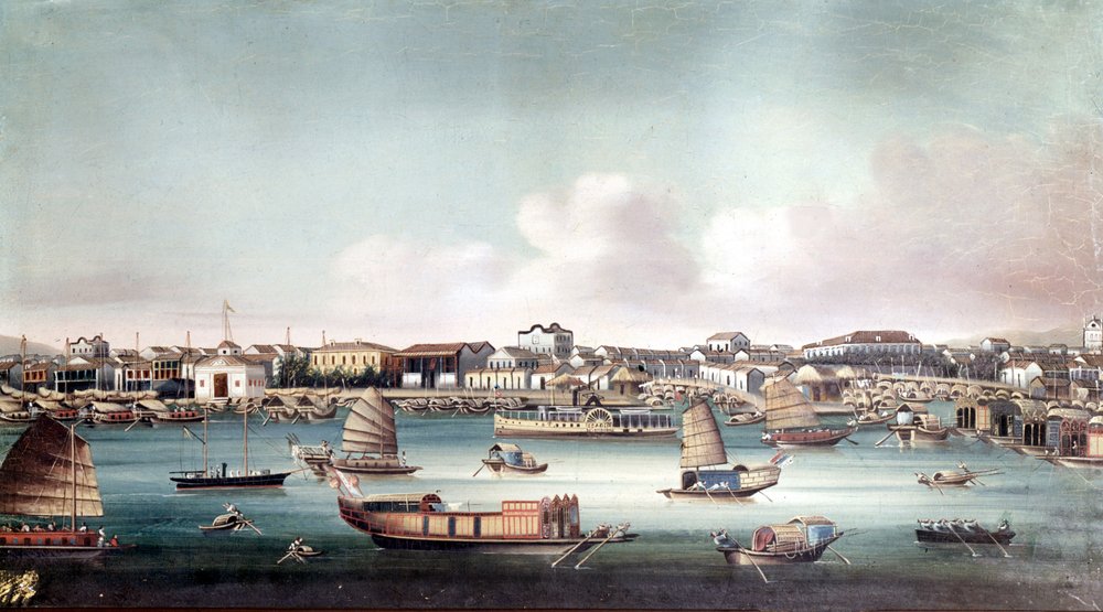 行列のできるレビュー商品、集めました。高評価アイテム Canton of port The (China) 19th the of middle the around 工芸品