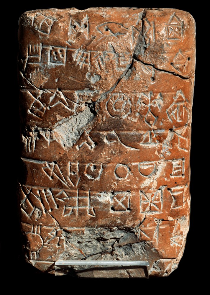 Inscriptions in Linear Elamite; Undeciphered writing