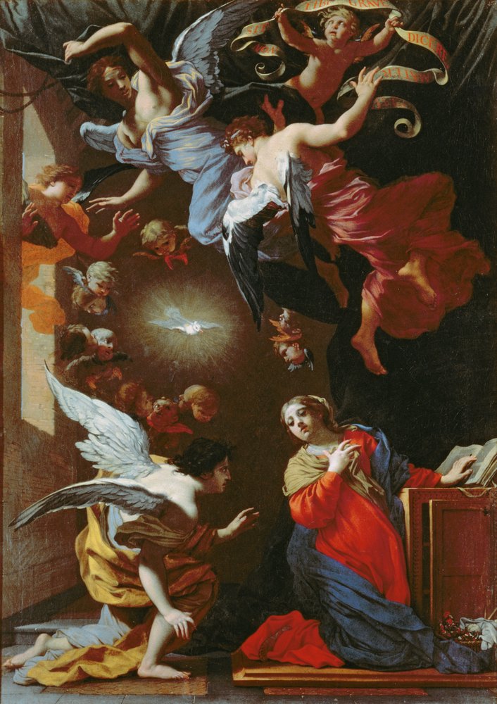 The Annunciation, c. 1650-60 by Simon Vouet