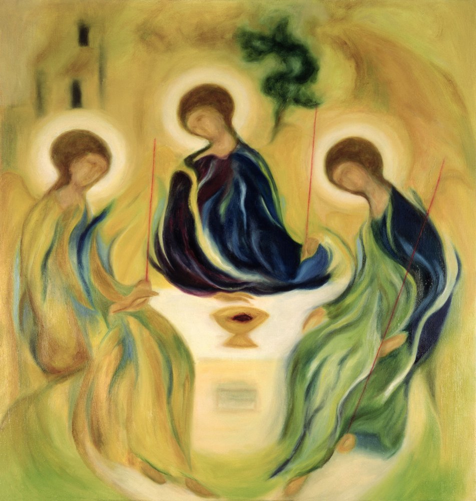 Interpretation of Rublev's Icon of the Trinity