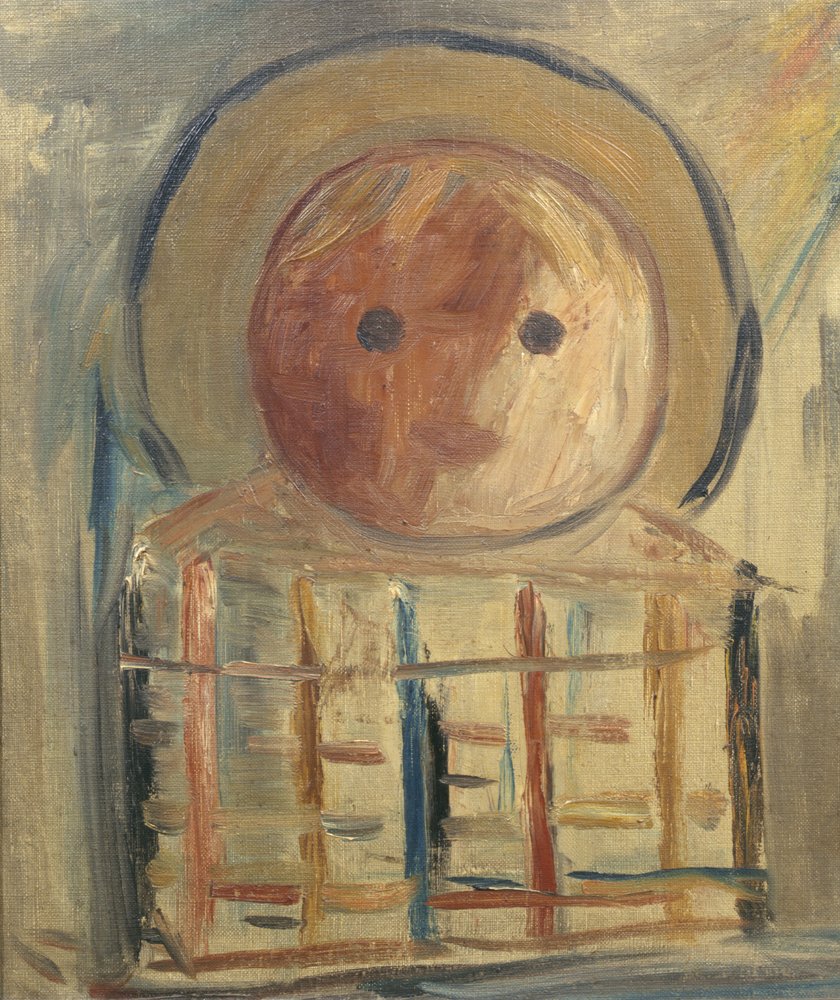 Imaginary Head of an Infant, c.1925-32 by Tadeusz Makowski
