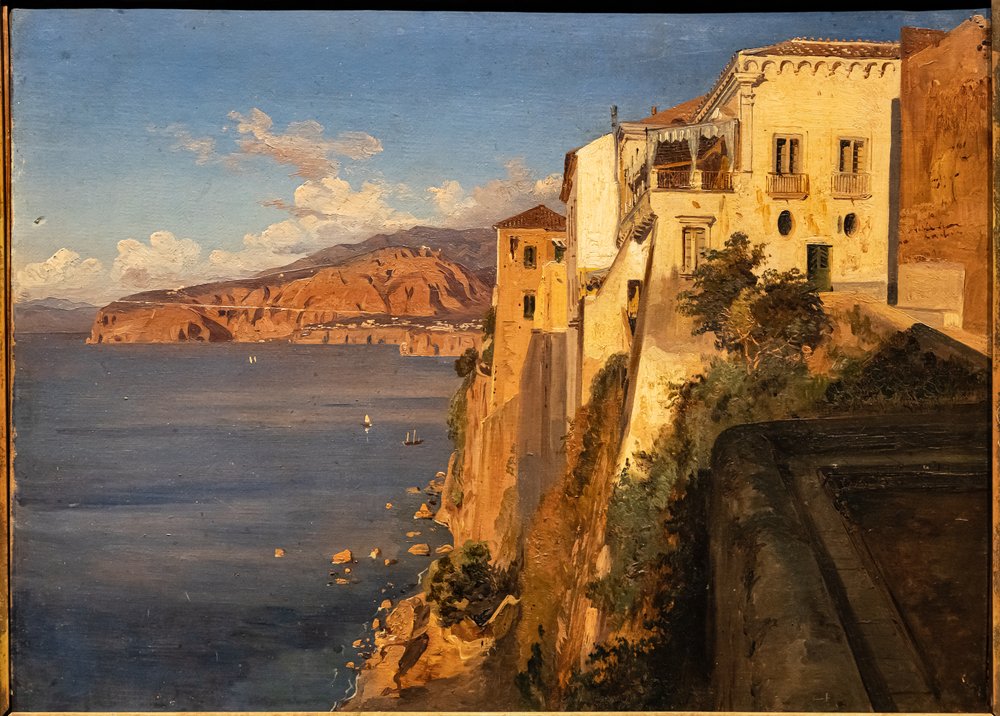 Tasso's House in Sorrento, about 1862 by Teodoro Duclere