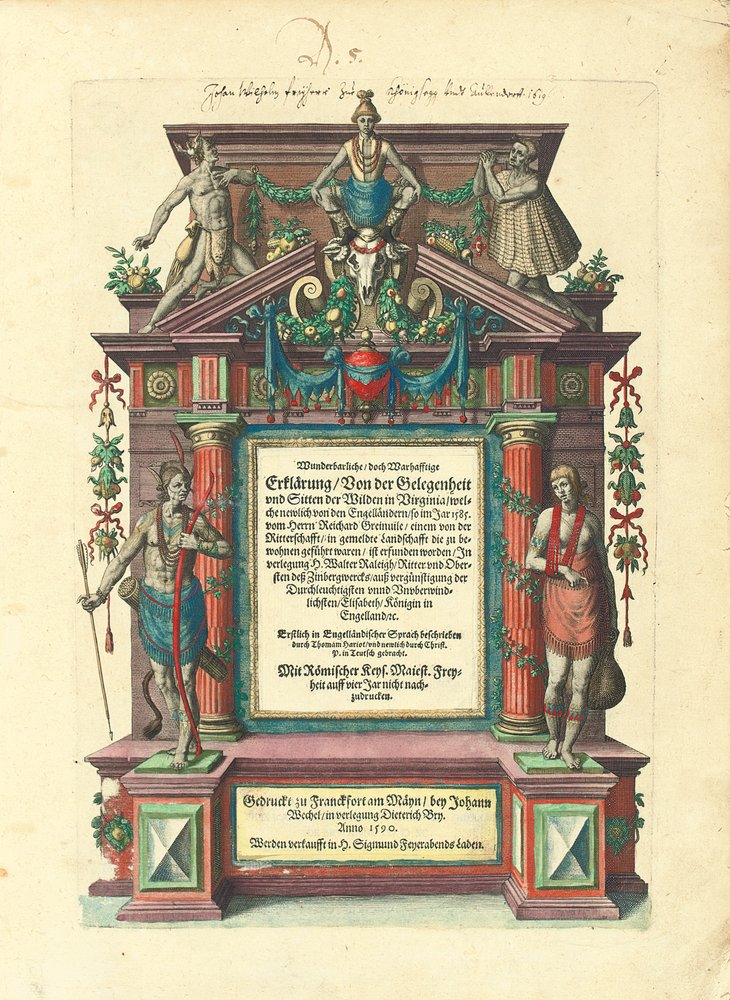 Title Page of the First Edition in German of the First Part of 'Great ...