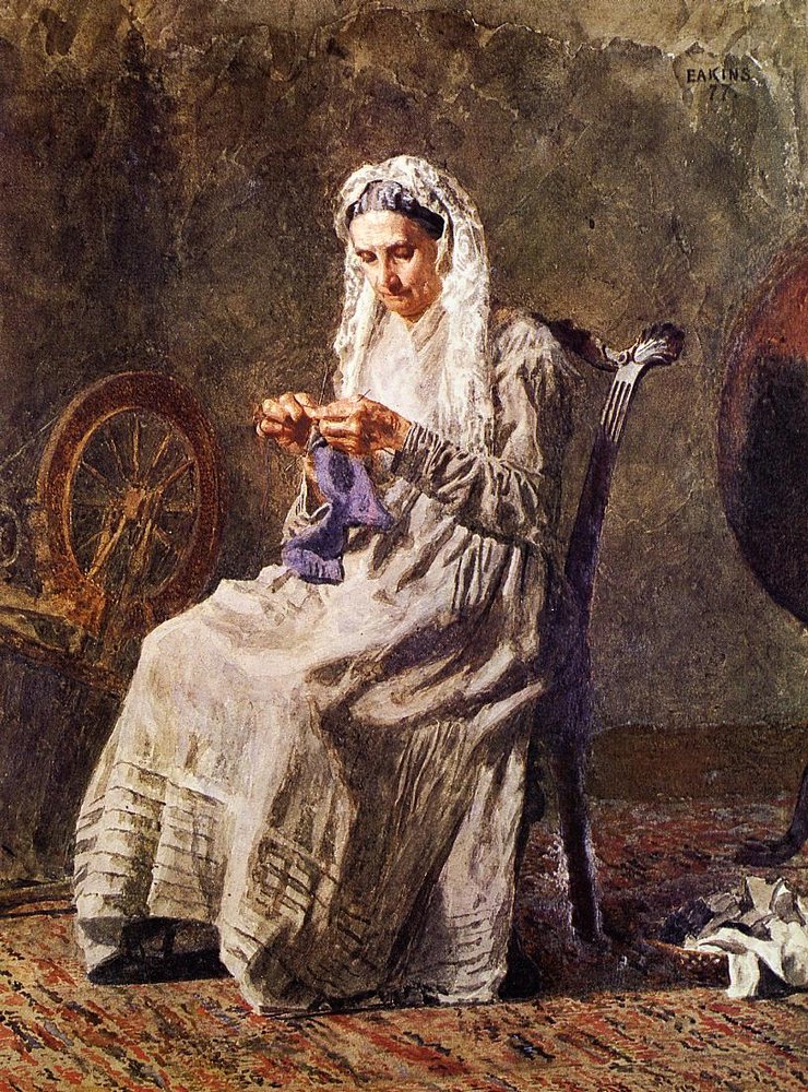 Seventy Years Ago by Thomas Eakins: Premium art reproduction