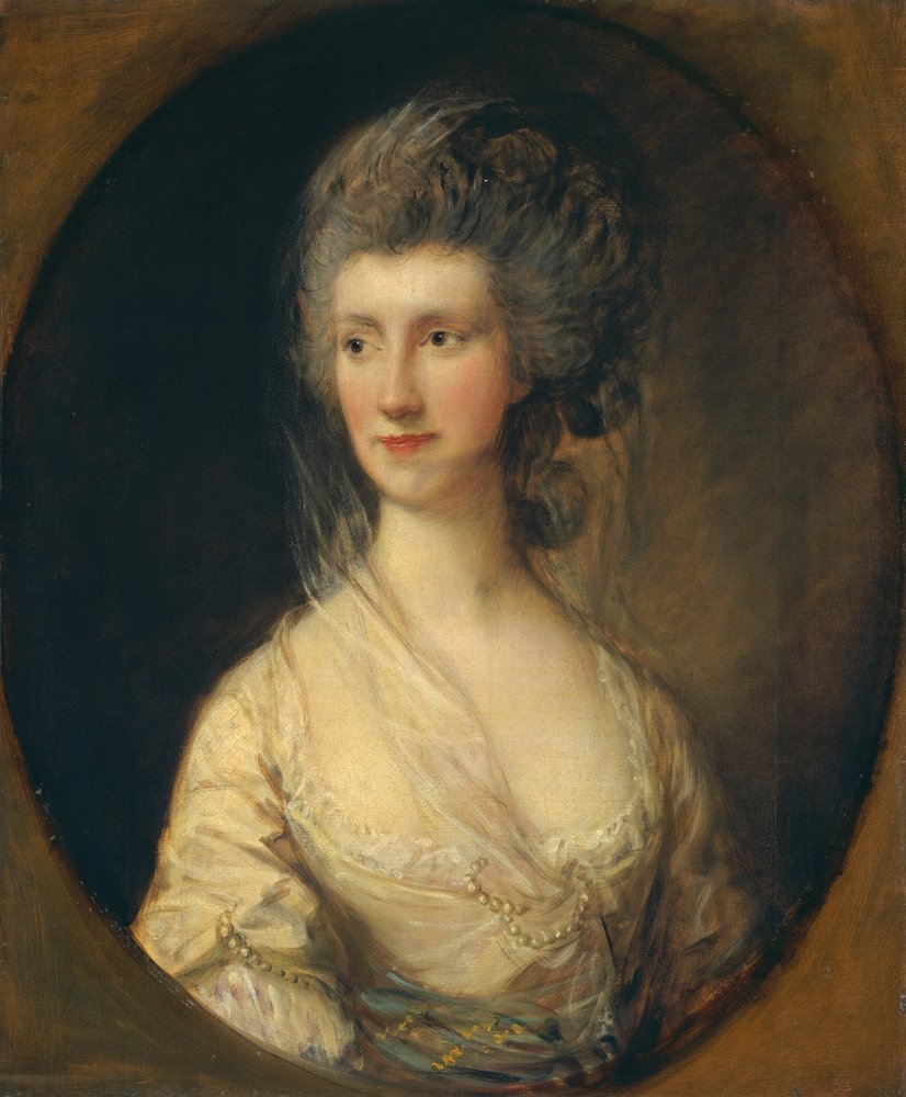 Mrs. John Taylor by Thomas Gainsborough: Fine art print