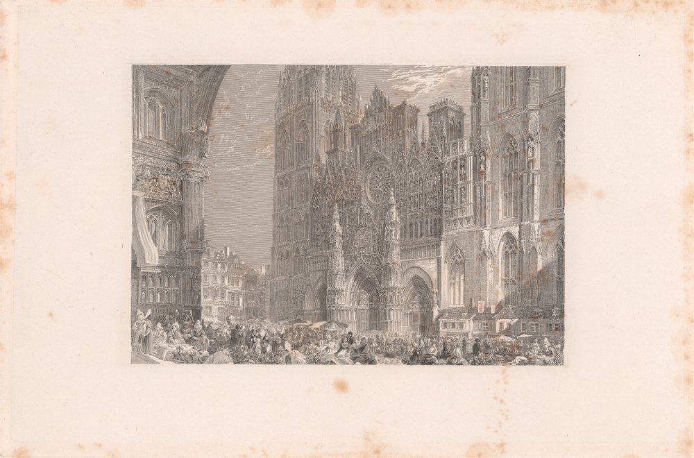 Rouen Cathedral by Thomas Higham