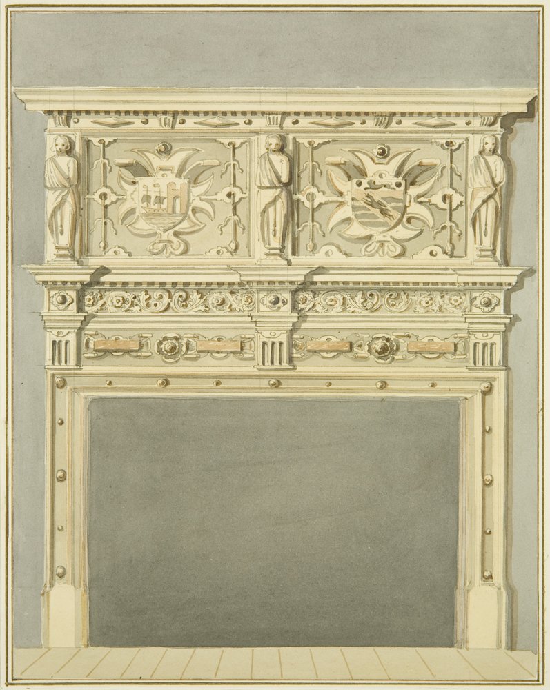 Chimneypiece at Mr Charles Thomas