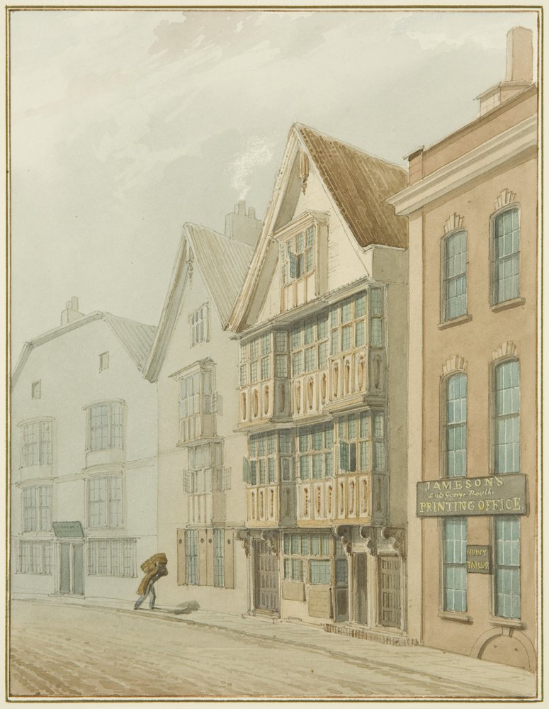Old Houses opposite the Merchants