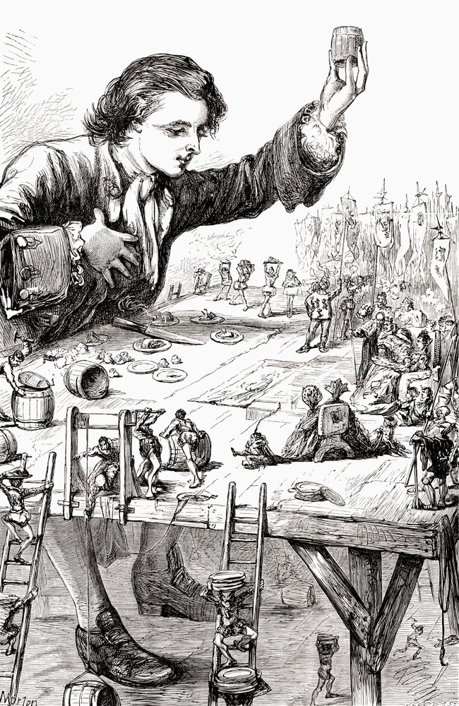 His Imperial Majesty desired that himself and his royal consort might have the happiness of dining with me, illustration from 