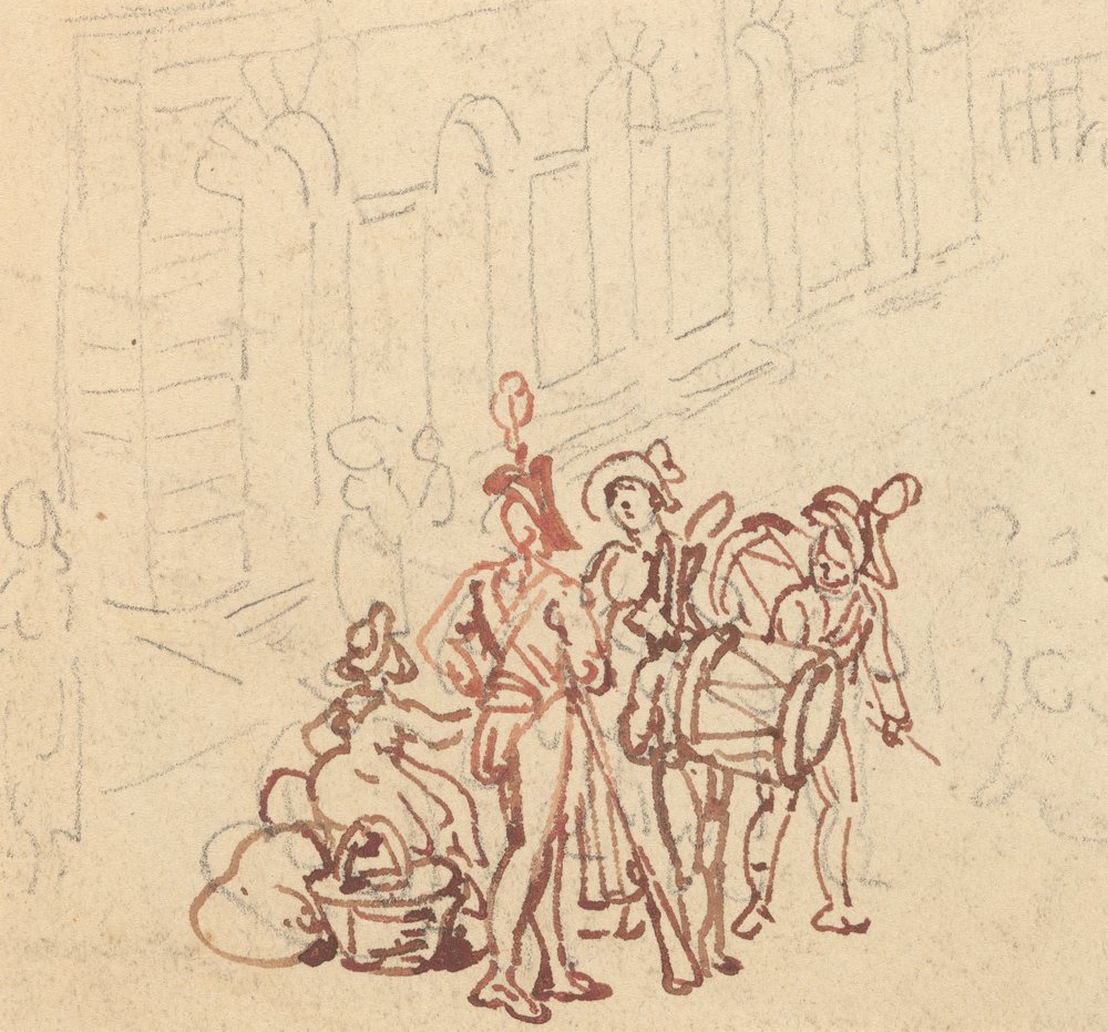 Album Drawing by Thomas Rowlandson