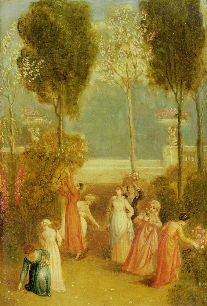The Garden by Thomas Stothard