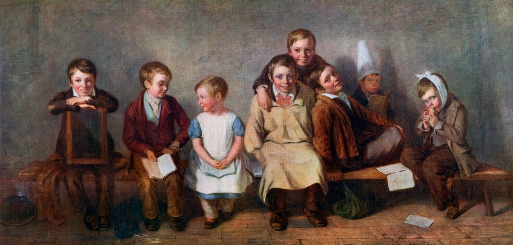 The Smile, 1842, 1912. by Thomas Webster