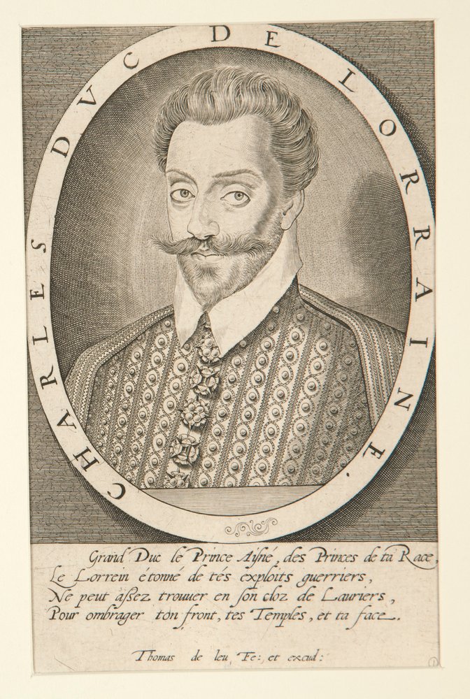 Charles, Duke of Lorraine by Thomas de Leu