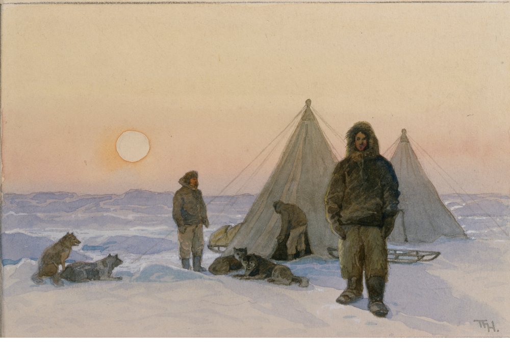 Polar Explorers by Thorolf Holmboe