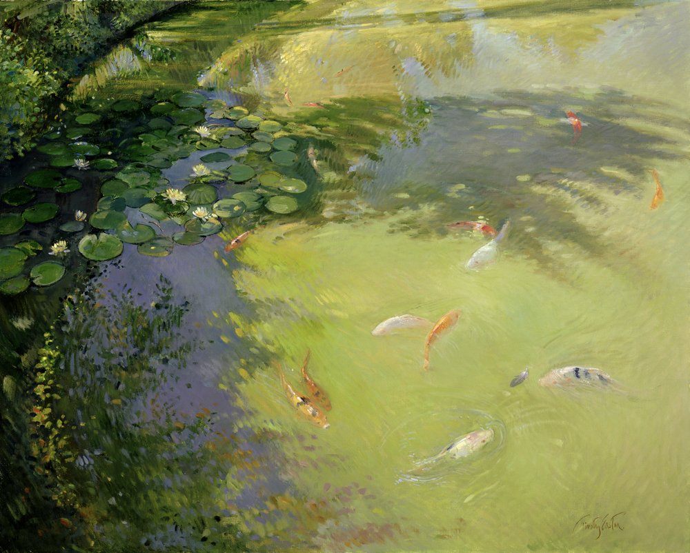 Featherplay by Timothy Easton: Premium art reproduction