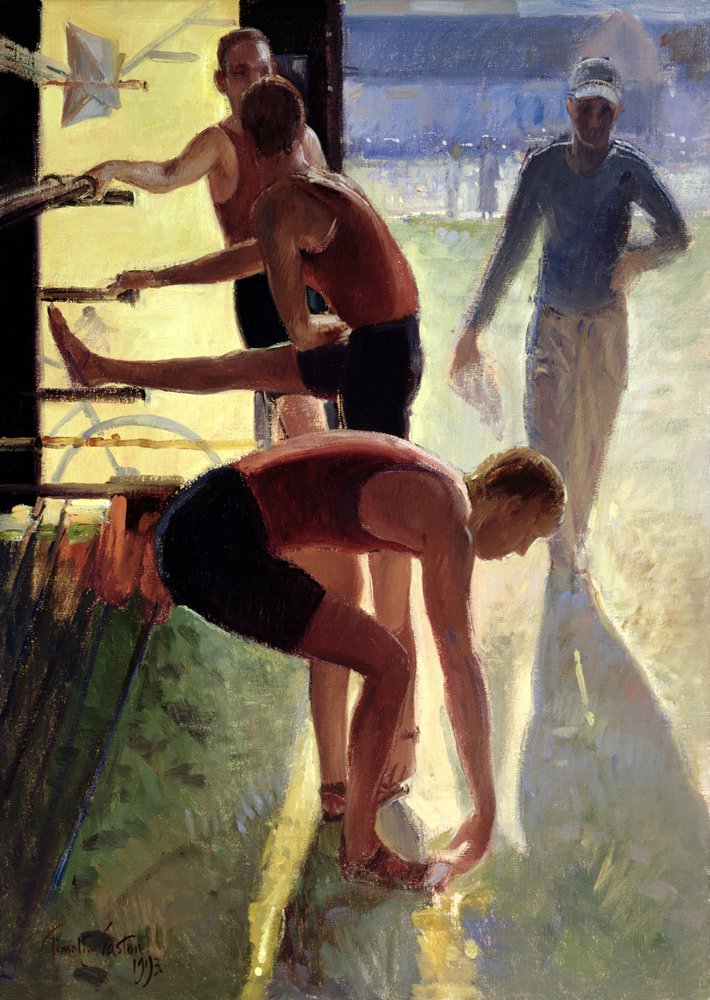 Limbering Up by Timothy Easton: Buy fine art print