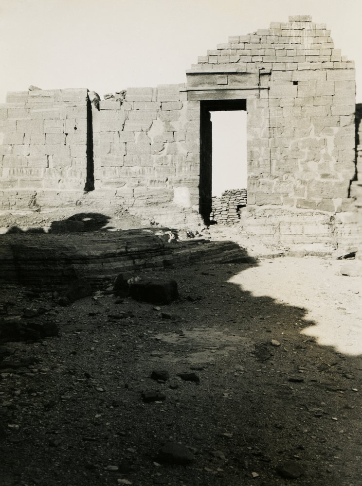Ruins of Temple, Qasr Ibrim, Egypt by Ugo Monneret de Villard